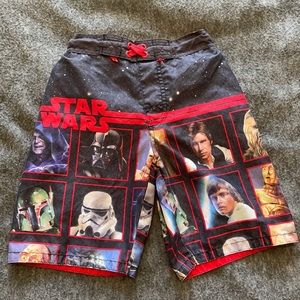 ✨3 For $12✨ Star Wars Boys Swim Trunks Size Small
